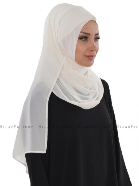 Evelina - Creme Practical Hijab - Ayse Turban