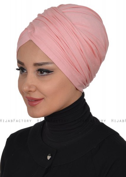 Fiona - Dusty Pink Turban - Ayse Turban