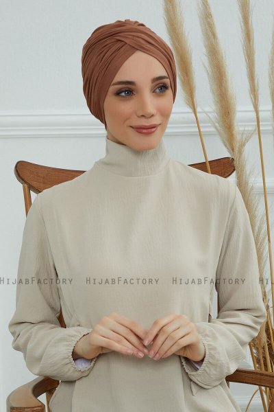 Fiona - Caramel Cotton Turban