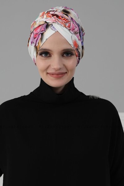 Fiona - Nature Cotton Turban