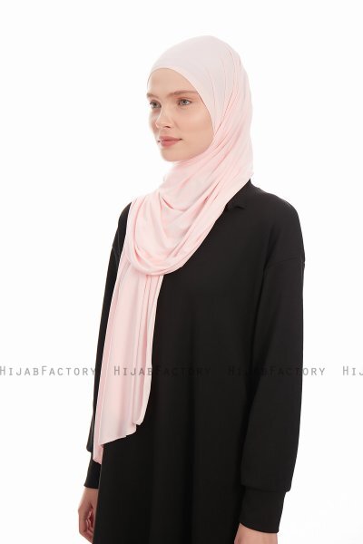 Farah - Pink Jersey Hijab