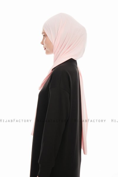 Farah - Pink Jersey Hijab