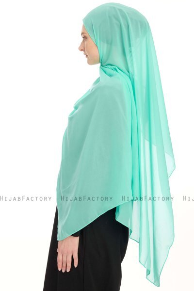 Chiffon Hijab - Mint