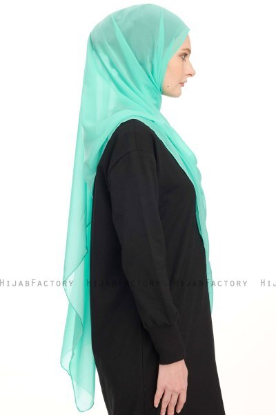 Chiffon Hijab - Mint