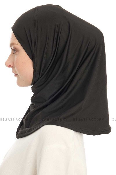 Yazmin - Black Amira Hijab Ready To Wear