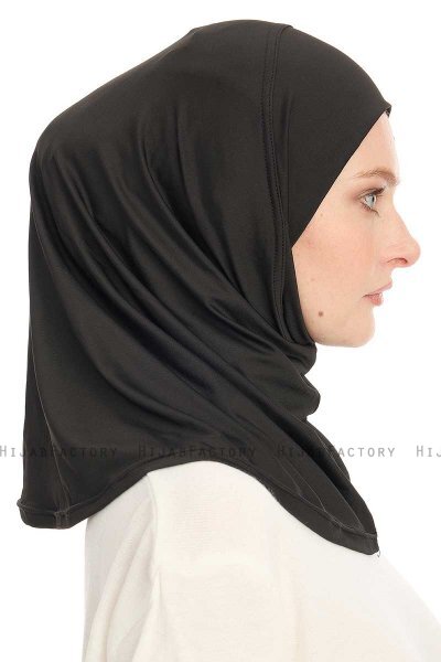 Yazmin - 4-Pack Black Amira Hijab Ready To Wear