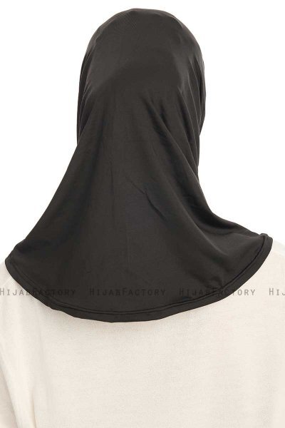 Yazmin - 4-Pack Black Amira Hijab Ready To Wear