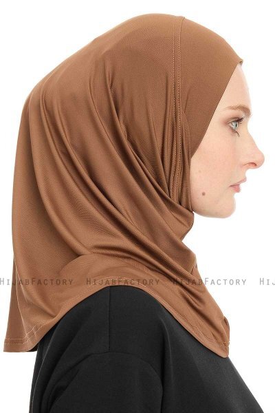 Yazmin - Brown Amira Hijab Ready To Wear
