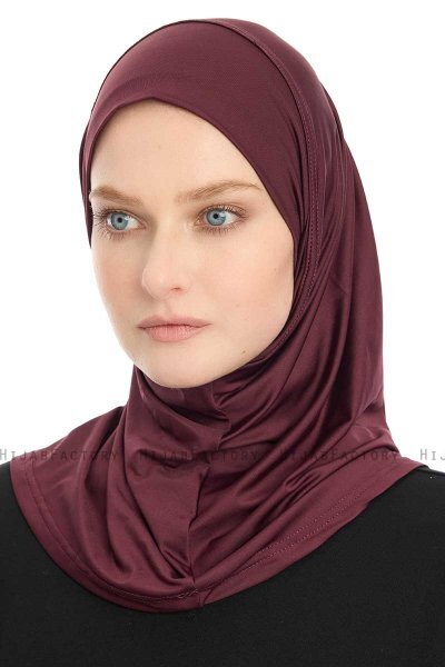 Yazmin - Plum Amira Hijab Ready To Wear