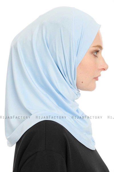 Yazmin - Light Blue Amira Hijab Ready To Wear