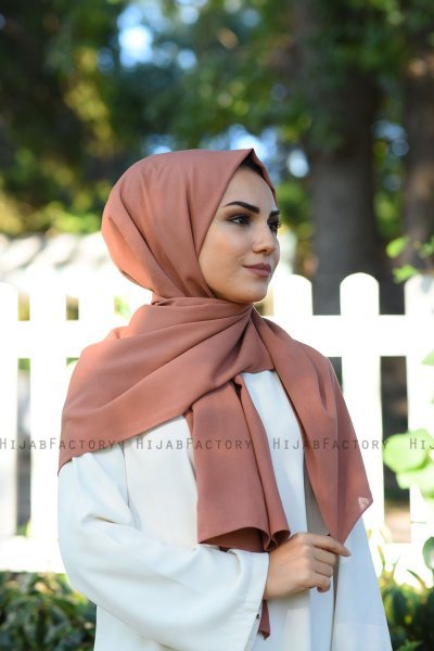 Alida - Dark Rose Cotton Hijab - Mirach
