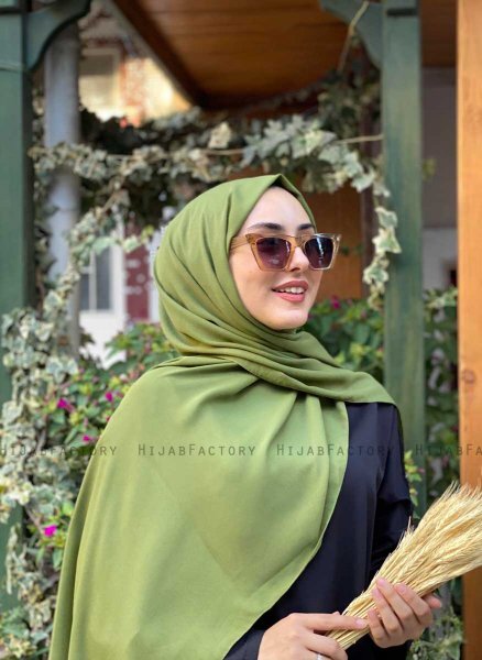 Alvina - Light Green Jazz Hijab - Mirach