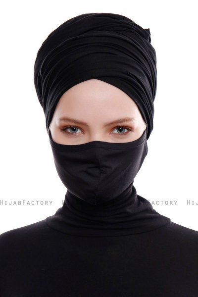Asli - Black Sport Facemask / Face Cover