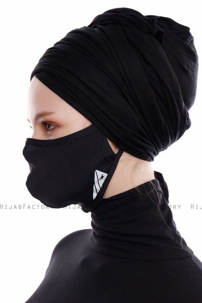 Asli - Black Sport Facemask / Face Cover