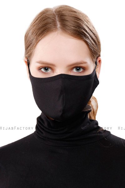 Asli - Black Sport Facemask / Face Cover