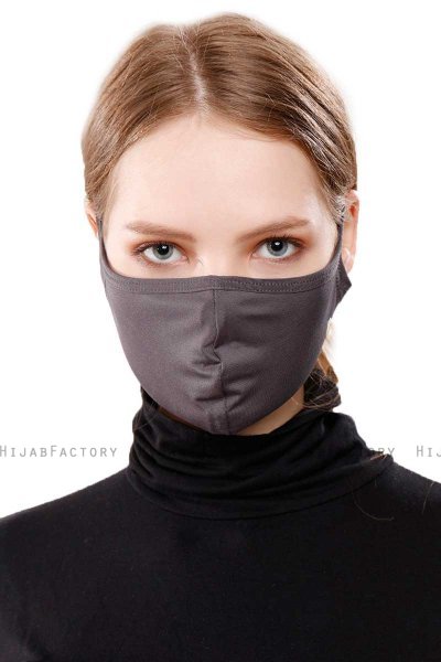 Asli - Anthracite Sport Facemask / Face Cover