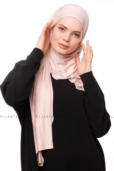 Asya - Dusty Pink Practical Viskos Hijab