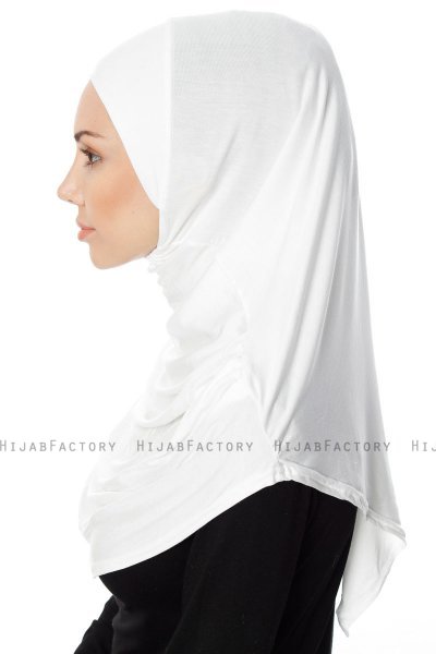 Ava - Creme One-Piece Al Amira Hijab - Ecardin