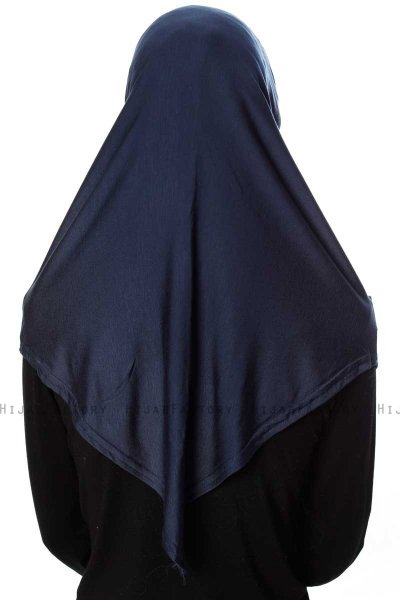 Ava - Navy Blue One-Piece Al Amira Hijab - Ecardin