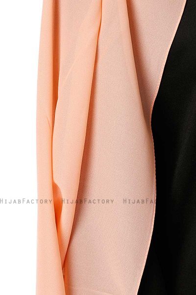 Ayla - Apricot Chiffon Hijab