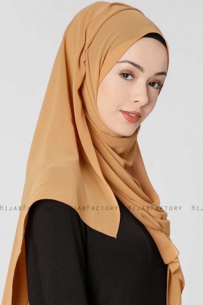 Ayla Senapsgul Chiffon Hijab 300408c