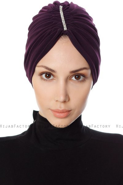Aynur - Plum Turban