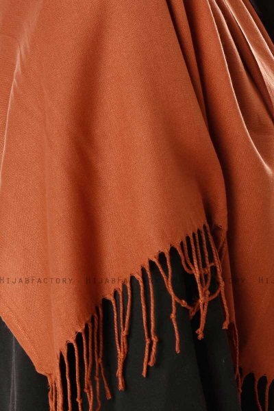 Aysel - Brown Pashmina Hijab - Gülsoy