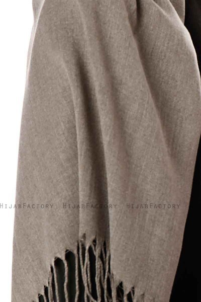 Aysel - Grey Pashmina Hijab - Gülsoy