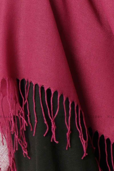 Aysel - Dark Purple Pashmina Hijab - Gülsoy