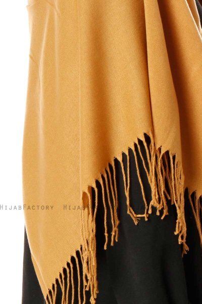 Aysel - Mustard Pashmina Hijab - Gülsoy