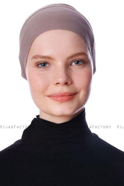 Azra - Dark Taupe Parizien Underscarf - Ecardin
