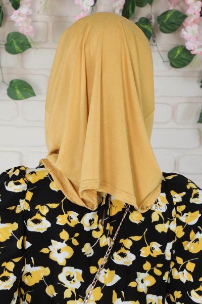 Wilda - Mustard Cotton Hijab