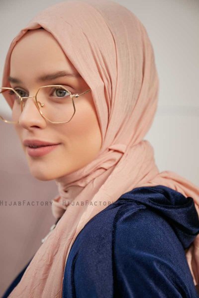 Serap - Salmon Bamboo Crash Hijab