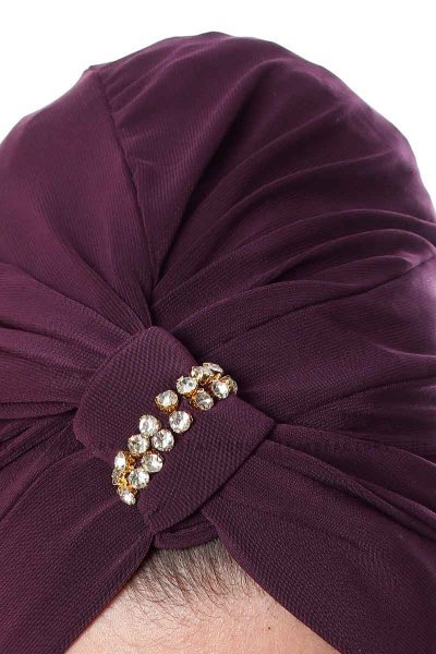 Bahar - Plum Turban