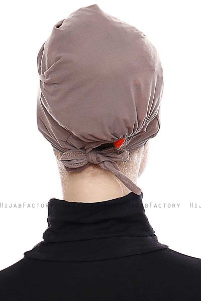 Belgin - Dark Taupe Parizien XXL Underscarf - Ecardin