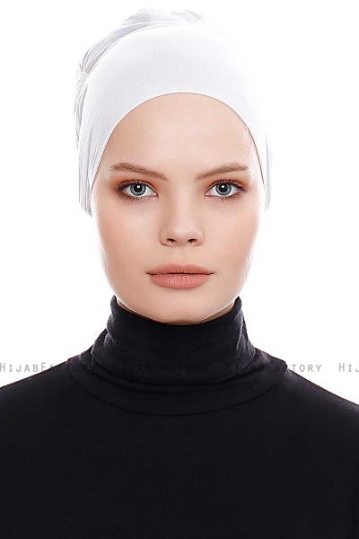 Belgin - White Parizien XXL Underscarf - Ecardin