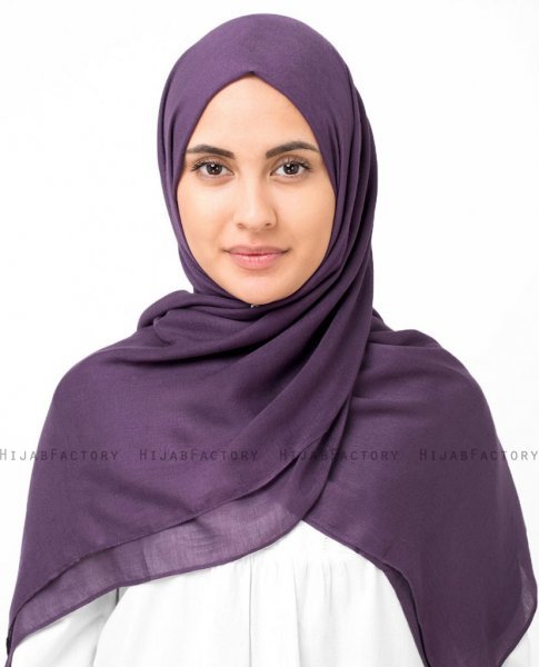 Berry Conserve - Lila Viskos Hijab Sjal InEssence Ayisah 5HA44a