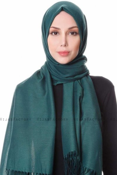 Buse Mörkgrön Hijab Sehr-i Sal 400124a