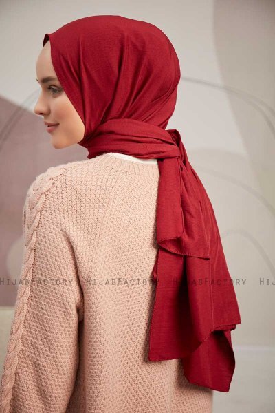 Ceyda - Dark Red Cazz Hijab
