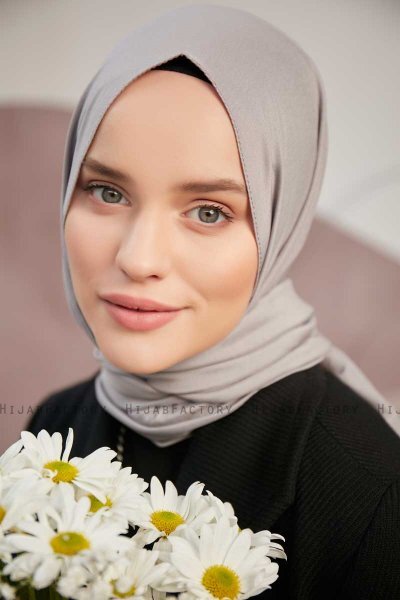 Ceyda - Dark Grey Cazz Hijab