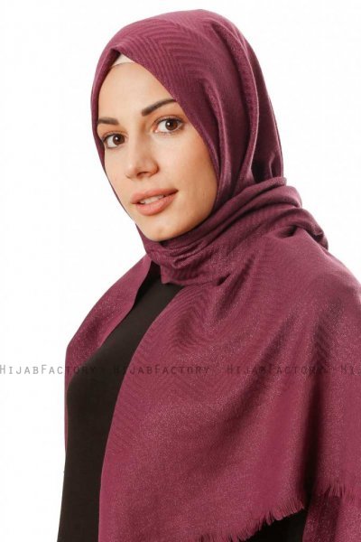 Caria - Purple Hijab - Madame Polo