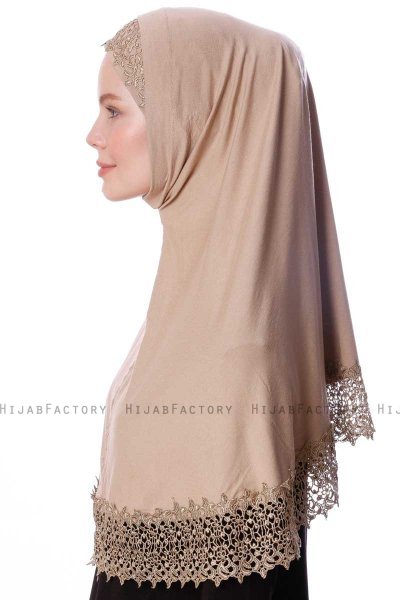 Ceylan - Beige Al Amira Hijab - Altobeh
