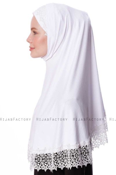 Ceylan - White Al Amira Hijab - Altobeh