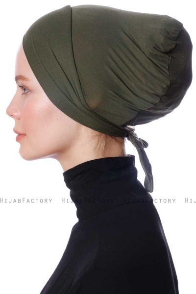 Defne - Khaki Parizien Underscarf - Ecardin