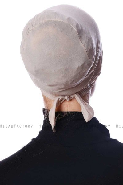 Defne - Light Taupe Parizien Underscarf - Ecardin