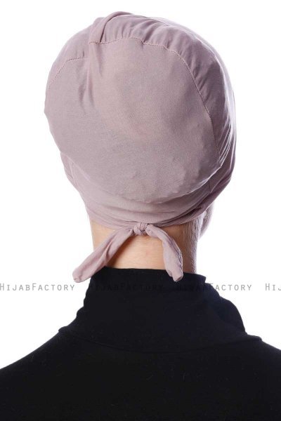 Defne - Stone Grey Parizien Underscarf - Ecardin
