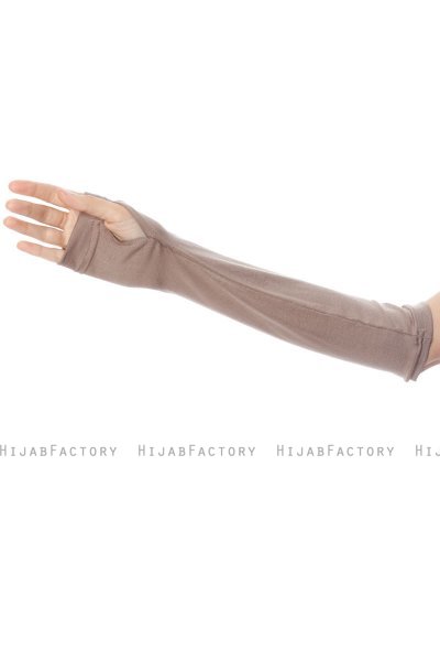 Derin - Dark Taupe Neckcover & Arm Sleeves