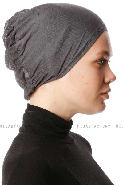 Dilara - Anthracite Underscarf - Ecardin