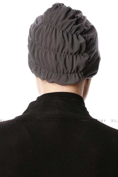 Dilara - Anthracite Underscarf - Ecardin