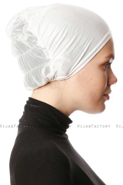 Dilara - Creme Underscarf - Ecardin